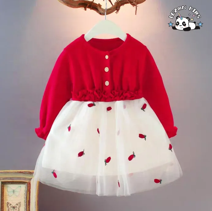 LEZONKIDS - 2020 Custom Children Clothing Frocks for 12 Years Girls Princess Dress Kids